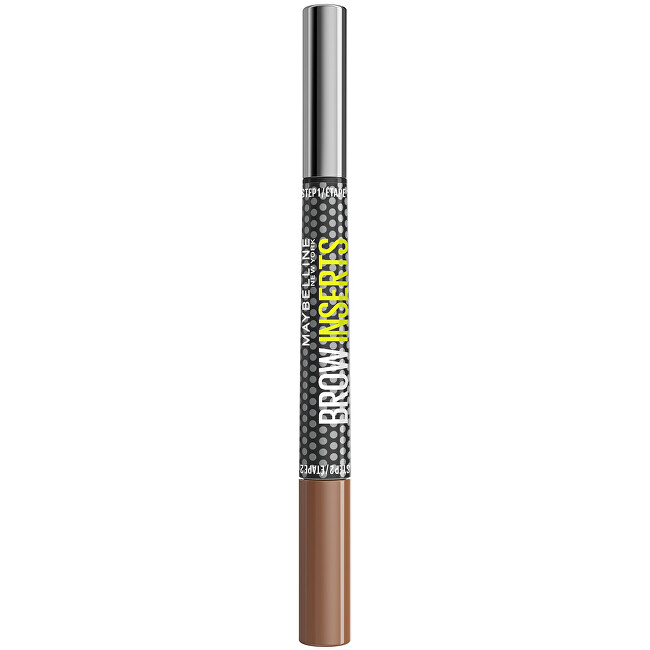 Maybelline Double-sided eyebrow marker with triple tip Brow Inserts 1 pc. 4.5 antakių pie&scaron;tukas