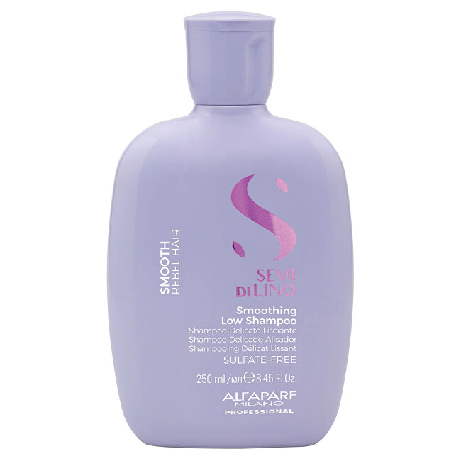 AlfaParf Milano Smoothing shampoo for unruly hair Semi Di Lino Smooth (Smoothing Low Shampoo) 250ml &scaron;ampūnas