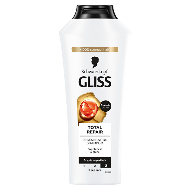 Gliss Kur Total Repair Regeneration Shampoo 400 ml 400ml &scaron;ampūnas