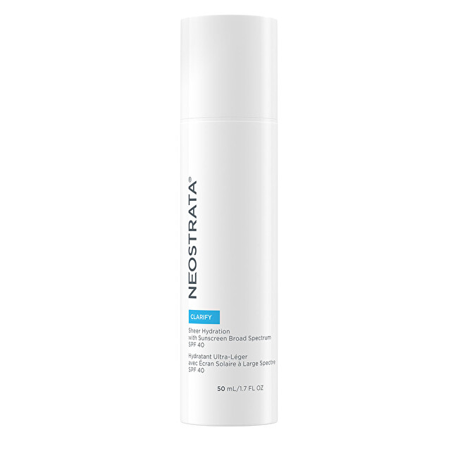 NeoStrata Oil-free skin lotion Clarify SPF 40 (Sheer Hydration Sunscreen Broad Spectrum SPF 40) 50 ml 50ml veido apsauga