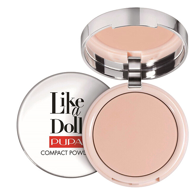 PUPA Milano Like a Doll Compact Powder 10 g 001 Porcelain sausa pudra