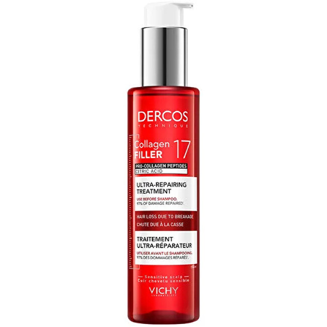Vichy Regeneration treatment Collagen Filler 17 Treatment 150 ml 150ml atstatomoji plaukų priežiūros priemonė