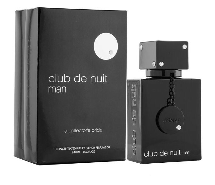 Armaf Club De Nuit Man - parfémovaný olej 18ml NIŠINIAI Kvepalai Vyrams