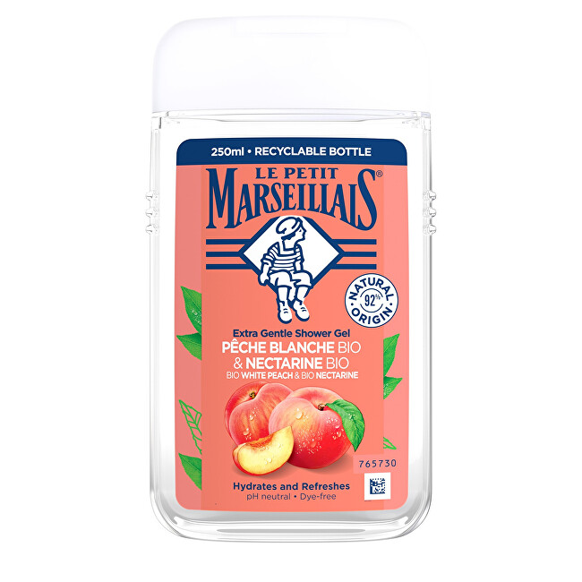Le Petit Marseillais Shower gel Bio White Peach & Bio Nectarine 250 ml 250ml Moterims