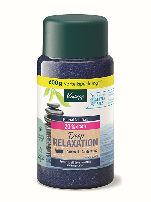 Kneipp Deep Relaxation Bath Salt (Mineral Bath Salt) 600g Unisex