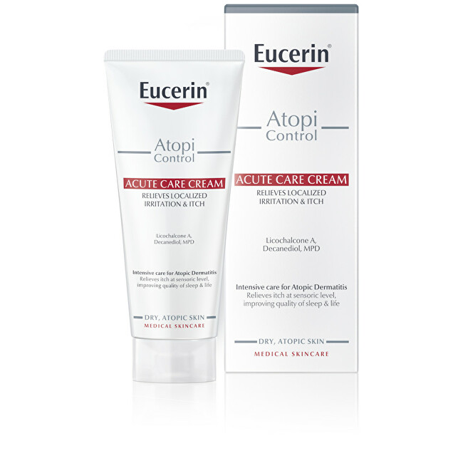 Eucerin AtopiControl body cream for dry and atopic skin (Acute Care Cream) 100ml Moterims
