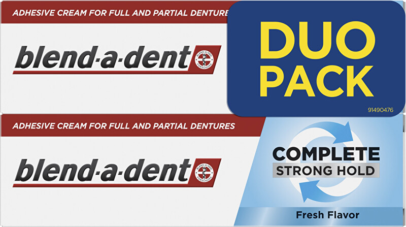 Blend-a-dent Complete Fresh Fixing Cream Set 2 x 47 g Unisex