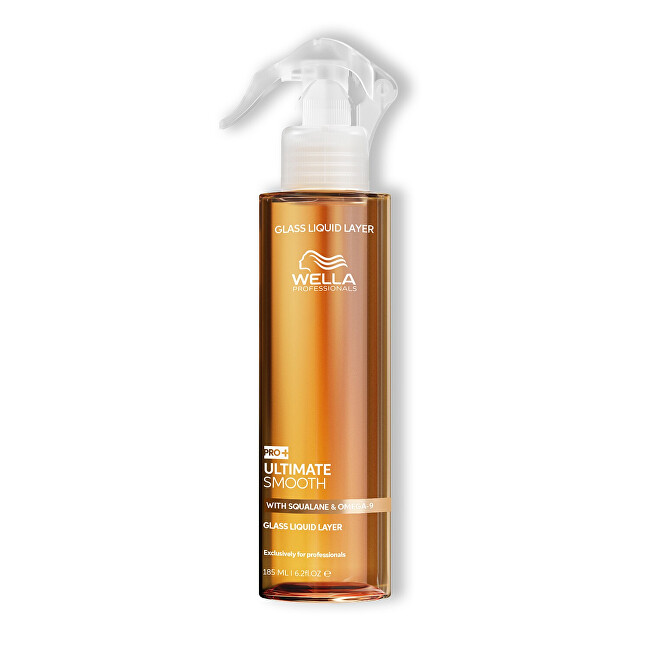 Wella Professionals Ultimate Smooth Glass Liquid Layer Smoothing Spray 185 ml 185ml modeliavimo priemonė Wella Professionals Ultimate Smooth Glass Liquid Layer Smoothing Spray 185 ml 185ml modeliavimo priemonė