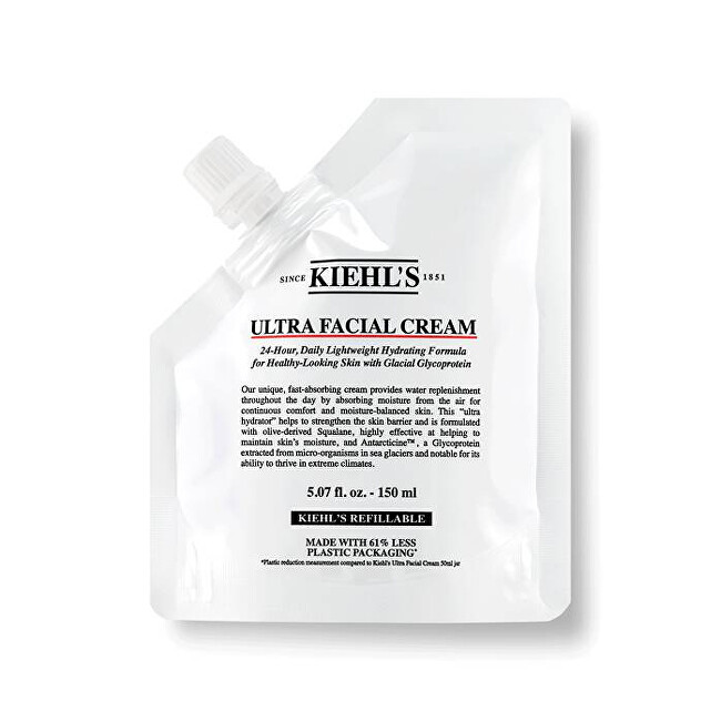Kiehl&acute;s Replacement filling for moisturizing skin cream (Cream Refill Pouch) 150ml Moterims