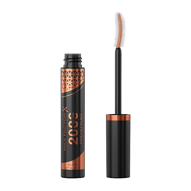 Max Factor Volume mascara 2000 Calorie Pro Stylist Mascara 9 ml Black blakstienų tu&scaron;as
