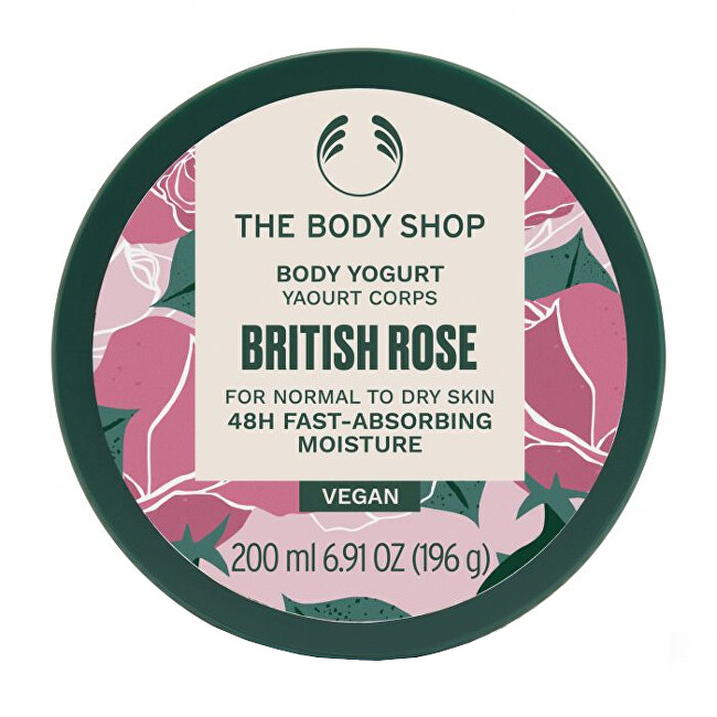 The Body Shop British Rose Body Yogurt ( Body Yogurt) 200 ml 200ml Moterims