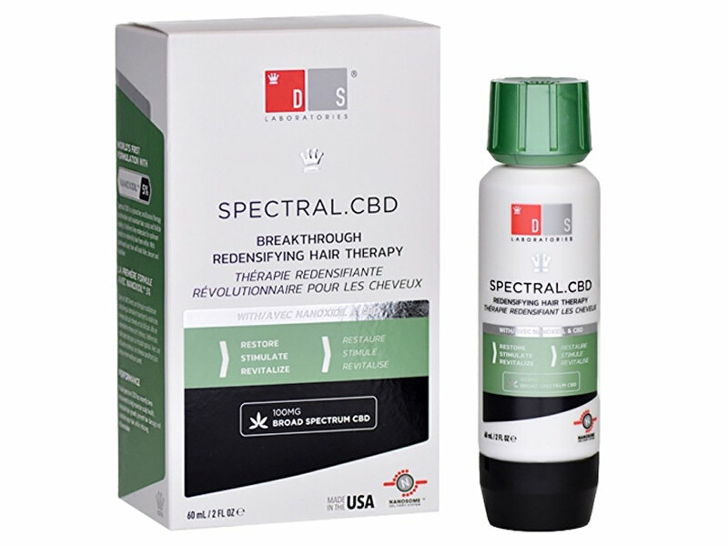 Ds Laboratories Serum against hair loss Spectral.CBD (Breakthrough Redensifying Hair Therapy ) 60 ml 60ml nenuplaunama plaukų priežiūros priemonė