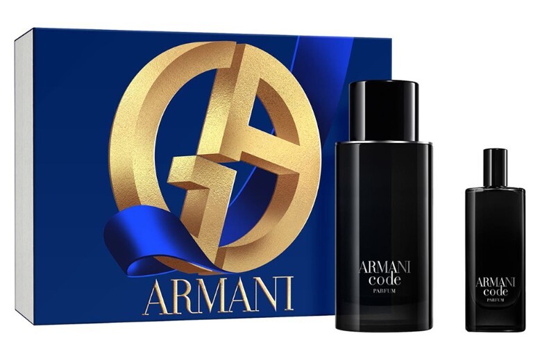Giorgio Armani Code Parfum - parf&eacute;m 125 ml (plniteln&yacute;) + parf&eacute;m 15 ml 125ml Kvepalai Vyrams