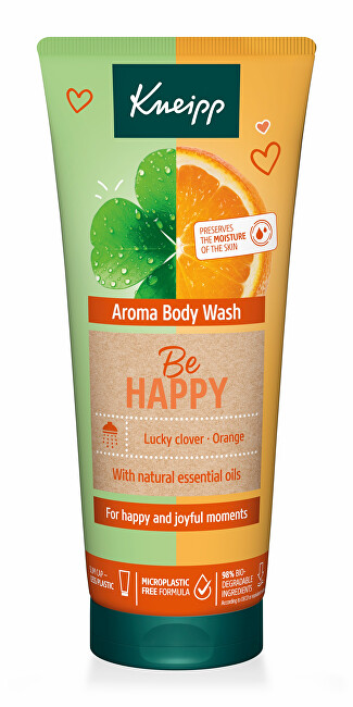 Kneipp Feel Happy & Free Shower Gel (Aroma Body Wash) 200 ml 200ml Moterims