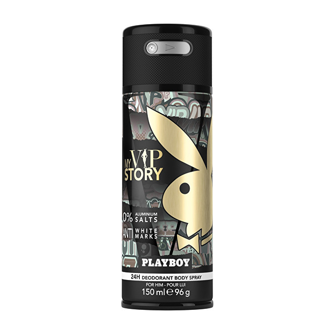 Playboy My VIP Story - deodorant ve spreji 150ml Kvepalai Vyrams