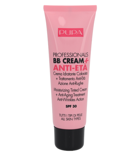 PUPA Milano BB cream with anti-aging effect BB Cream 50 ml 001 Nude CC kremas