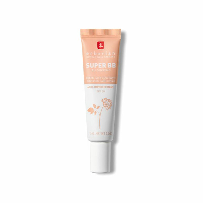 Erborian BB cream SPF 20 Super BB (Covering Care-Cream) 15 ml Dore 15ml BB kremas