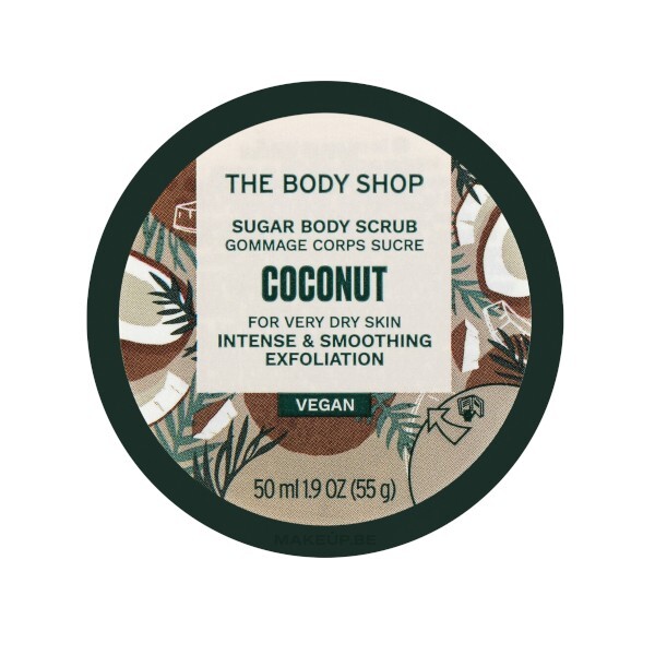 The Body Shop Body scrub for very dry skin Coconut (Body Scrub) 50 ml 50ml Moterims