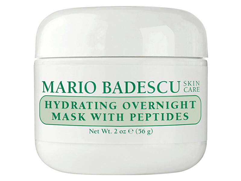 Mario Badescu Hydrating Overnight Mask With Peptides 56 g vietinės priežiūros priemonė