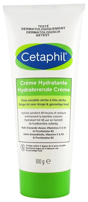 Cetaphil Moisturizing cream for dry and very dry skin (Moisturising Cream) 100g Moterims