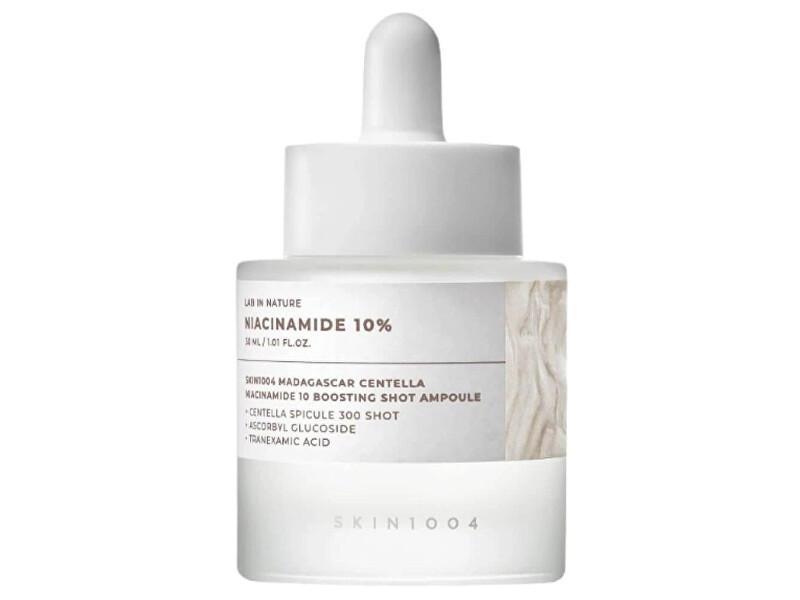 SKIN1004 Brightening Serum Niacinamide 10 Boosting Shot Ampoule 30 ml 30ml vietinės priežiūros priemonė