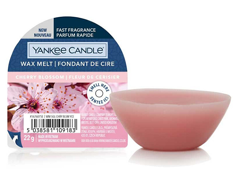 Yankee Candle Cherry Blossom (New Wax Melt) 22 g Kvepalai Unisex