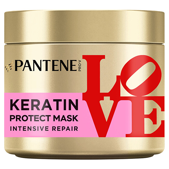Pantene Hair mask Love Pro-V Keratin Protect Mask 300 ml 300ml &scaron;ampūnas