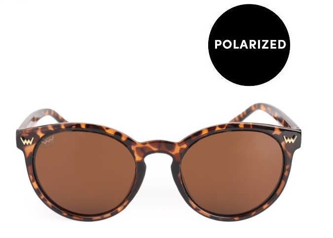 Vuch D&aacute;msk&eacute; polarizačn&iacute; slunečn&iacute; br&yacute;le Foxy Design Brown akiniai nuo saulės