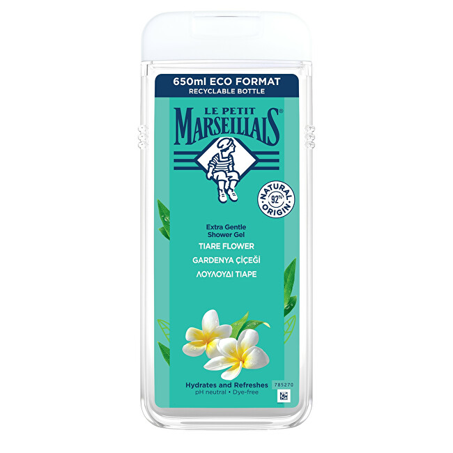Le Petit Marseillais Shower gel Tiare Flower Shower Gel 650ml Moterims