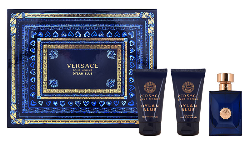 Versace Versace Pour Homme Dylan Blue - EDT 50 ml + aftershave 50 ml + shower gel 50 ml 50ml Versace Pour Homme Dylan Blue - EDT 50 ml + aftershave 50 ml + shower gel 50 ml Vyrams Rinkinys