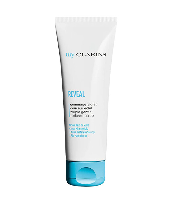 Clarins Gentle skin peeling Reveal (Purple Gentle Radiance Scrub) 50 ml 50ml makiažo valiklis