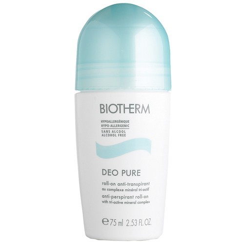 Biotherm Ball antiperspirant without alcohol Deo Pure (Antiperspirant Roll-on with Tri-active Mineral Complex 75ml Kvepalai Moterims