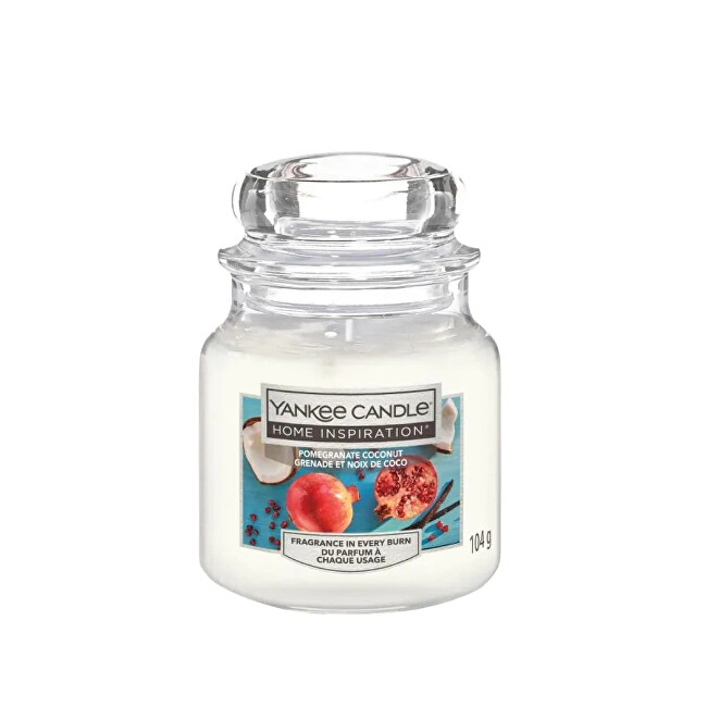 Yankee Candle Home Inspiration small scented candle Pomegranate Coconut 104 g kvepianti žvakė