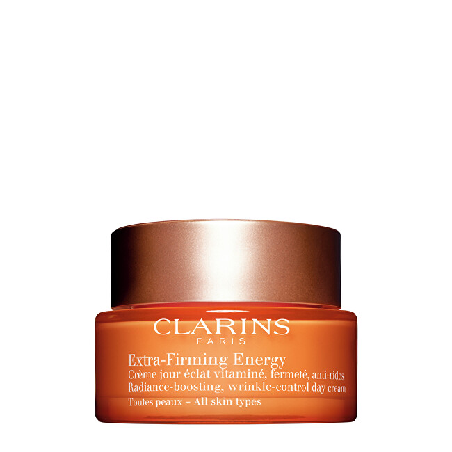 Clarins Extra Firming Energy Firming and Brightening Day Cream (Radiance-boosting Wrinkle-control Day Cream) 50ml vietinės priežiūros priemonė