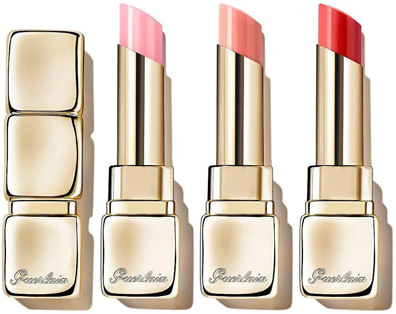 Guerlain KissKiss Bee Glow Trio Travel Gift Set 3 x 3.2 g lūpų balzamas