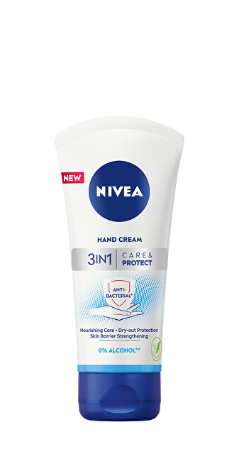 Nivea Hand cream 3in1 Care & Protect (Hand Cream) 75 ml 75ml Moterims