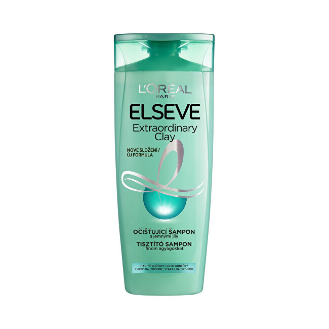 L´Oréal Paris Elseve Extraordinary Clay Cleansing Shampoo 400ml šampūnas
