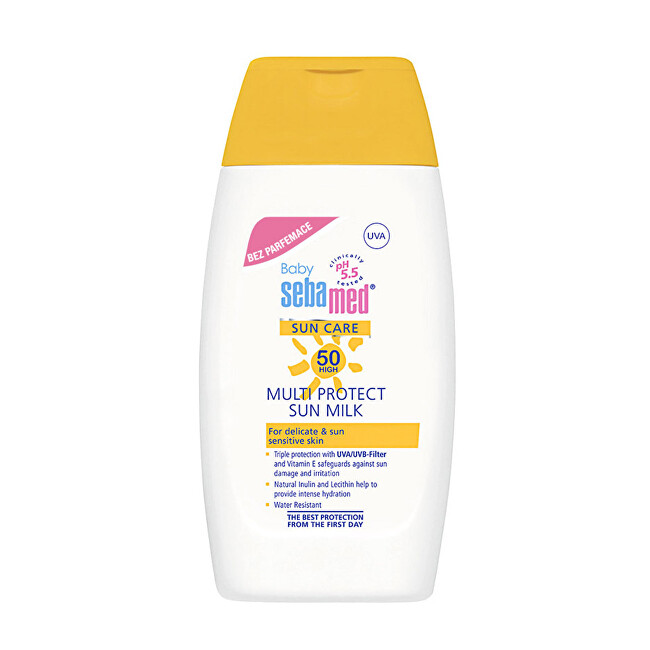 SebaMed Sun Milk without Fragrance OF 50+ Baby (Multi Protect Sun Milk) 200 ml 200ml