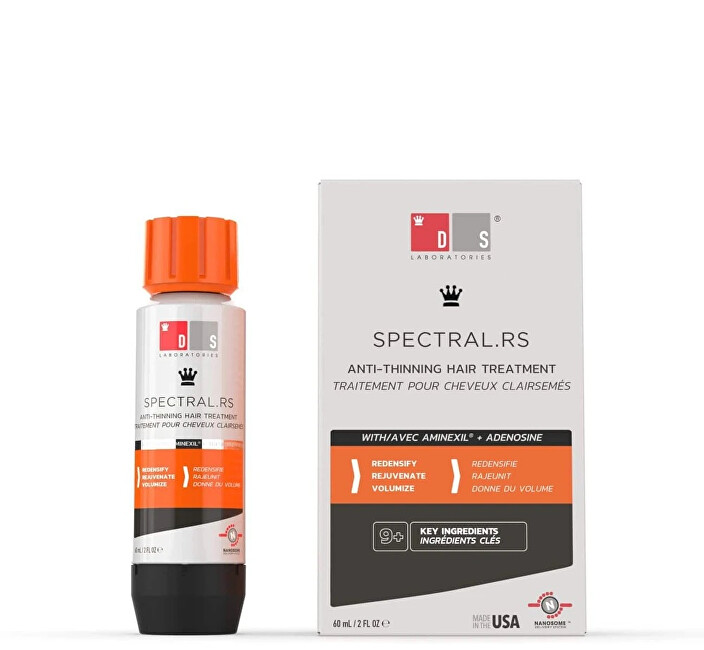 Ds Laboratories (Anti-Thinning Hair Treatment ) 60 ml with Aminexil Spectral.Rs 60 ml 60ml atstatomoji plaukų priežiūros priemonė