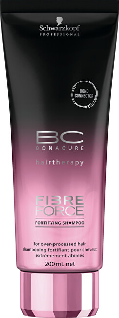 Schwarzkopf Professional BC Bonacure Fibre Force (Fortifying Shampoo) 200 ml 200ml šampūnas