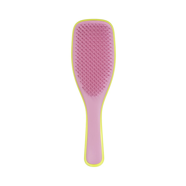 Tangle Teezer The Ultimate Detangler Hyper Yellow Rosebud hair brush Moterims