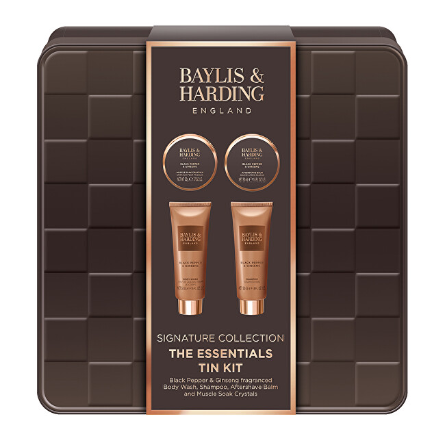 Baylis & Harding Gift set Black Pepper & Ginseng 4 pcs Moterims