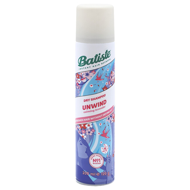 Batiste Unwind Dry Shampoo 200 ml 200ml sausas &scaron;ampūnas