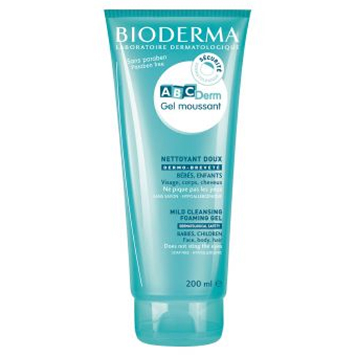 BIODERMA Gentle Cleansing Gel for the baby´s skin ABCDerm moussant 200ml Vaikams