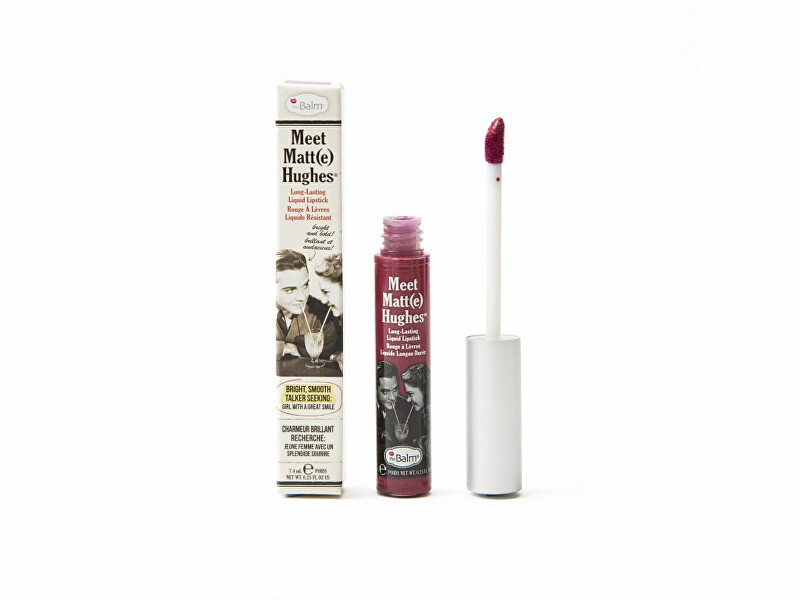 TheBalm Long-lasting liquid lipstick Meet Matte Hughes 7.4 ml Doting 7.4ml lūpdažis