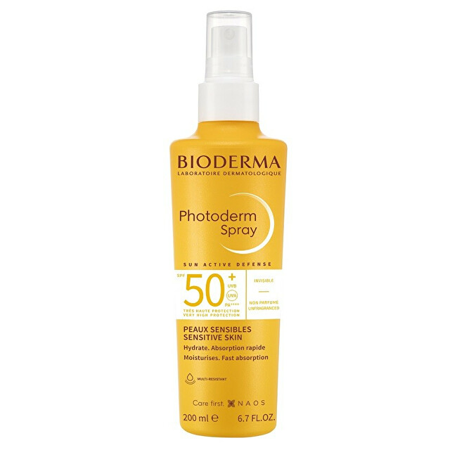 BIODERMA Spray for tanning SPF 50+ Photoderm (Spray) 200 ml 200ml Unisex