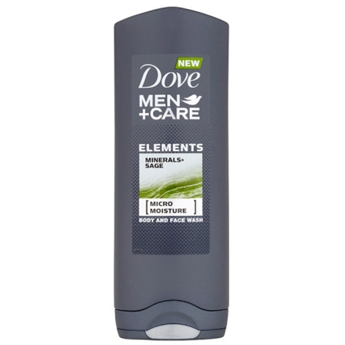 Dove Shower Gel Body and Face Elements Men + Care 400ml Vyrams