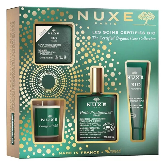 Nuxe NUXE GS NEROLI OIL 100ML+FC 50ML+HS 100G+C 70G atstatomoji plaukų priežiūros priemonė