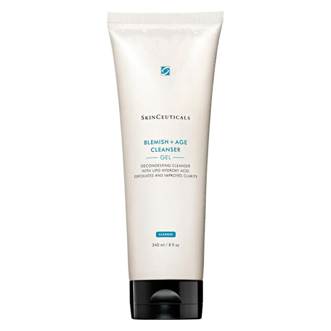 Skinceuticals Cleansing gel for skin prone to imperfections and signs of aging Blemish + Age (Cleanser Gel) 240 ml 240ml makiažo valiklis