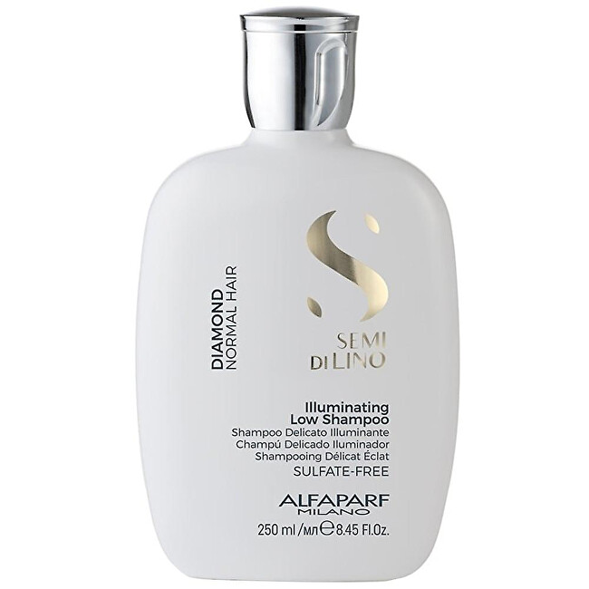 AlfaParf Milano Brightening shampoo for normal hair Semi di Lino Diamond (Illuminating Low Shampoo) 75ml &scaron;ampūnas